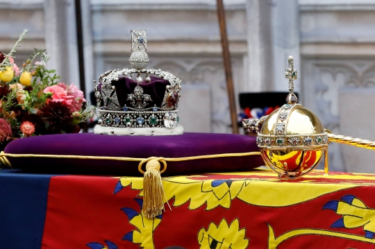 Momen Haru Upacara Pemakaman Ratu Elizabeth di Westminster Abbey