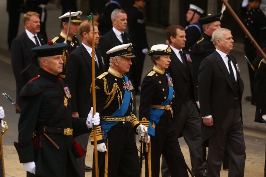 Momen Haru Upacara Pemakaman Ratu Elizabeth di Westminster Abbey