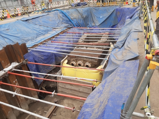Penampakan Artefak yang Ditemukan di Jalur MRT Bundaran HI-Kota