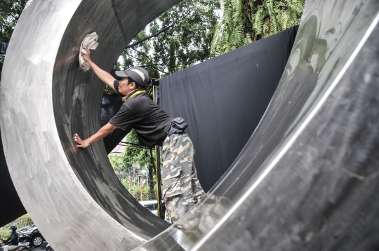 Monumen Tritura 66 Dipindahkan ke Taman Menteng