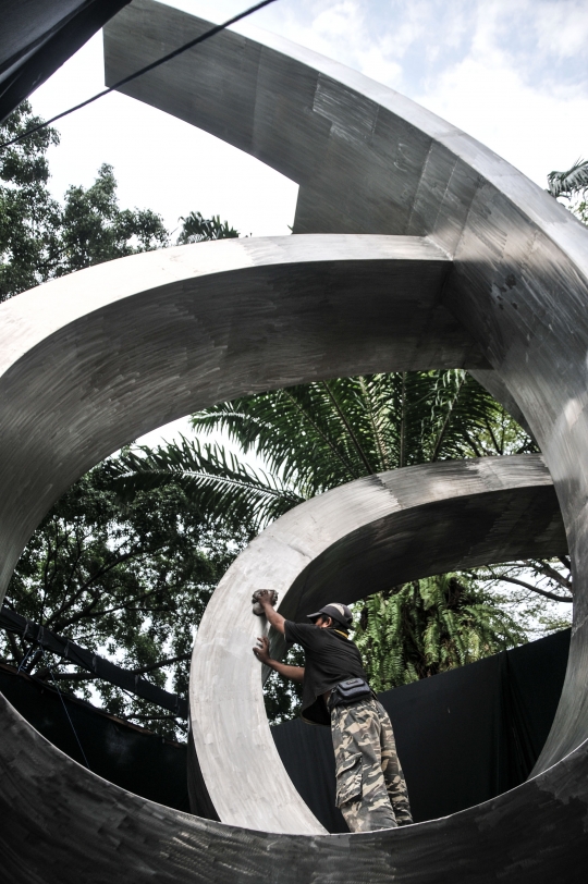 Monumen Tritura 66 Dipindahkan ke Taman Menteng