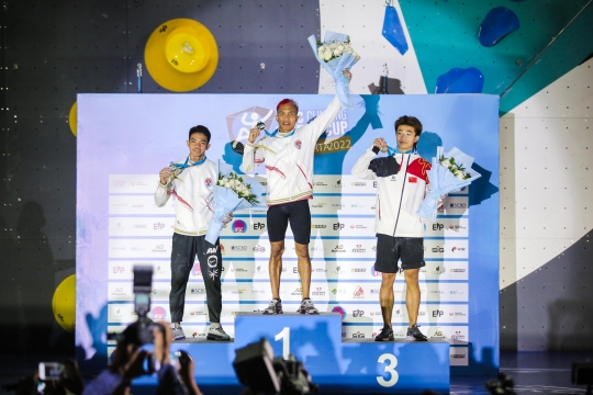 Aspar Jailolo Juara Dunia Panjat Tebing 2022