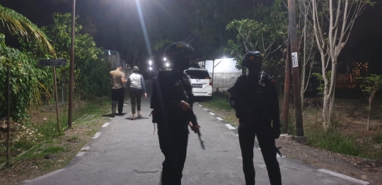 Foto Lokasi Ledakan di Asrama Polisi Sukoharjo