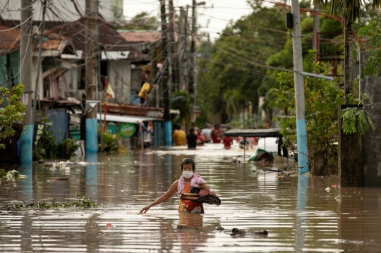 Banjir Akibat Topan Super Noru di Filipina