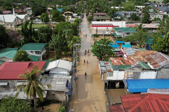 Banjir Akibat Topan Super Noru di Filipina