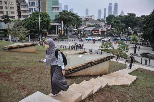 Menikmati Sore Hari di Taman Ismail Marzuki