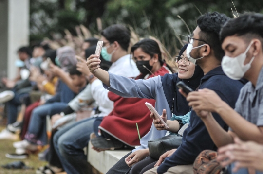 Menikmati Sore Hari di Taman Ismail Marzuki