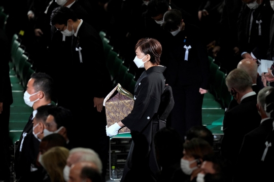 Prosesi Pemakaman Kenegaraan Mantan PM Jepang Shinzo Abe