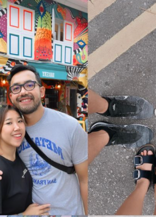 Penuh Kebahagiaan, Intip Potret Kiky Saputri bareng Kekasih di Singapura