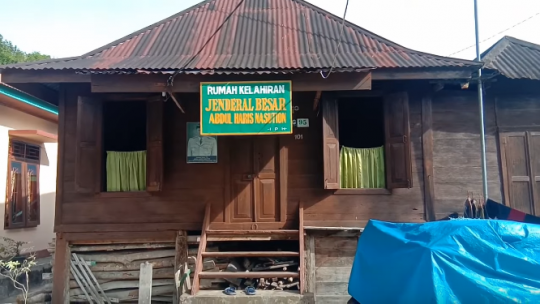 Potret Rumah Kelahiran Jenderal Besar AH Nasution, Terbuat dari Kayu Sederhana Banget