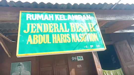 Potret Rumah Kelahiran Jenderal Besar AH Nasution, Terbuat dari Kayu Sederhana Banget