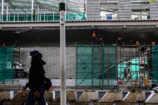 Pro dan Kontra Pembangunan Halte Bundaran HI Halangi Patung Selamat Datang