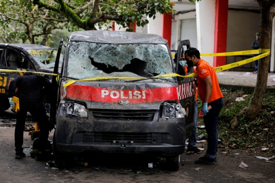 Tim INAFIS Periksa Kerusakan Pasca Kericuhan di Stadion Kanjuruhan