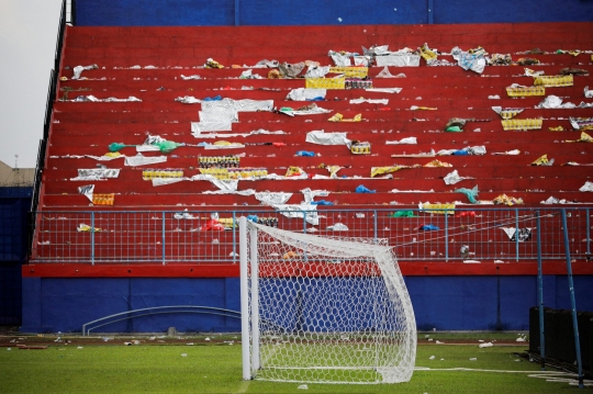 Jenazah Kericuhan Suporter di Stadion Kanjuruhan Berjajar di RS Saiful Anwar