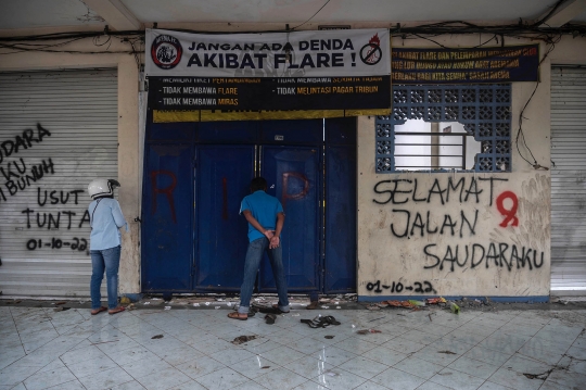 Pintu 13 dan Saksi Bisu Tragedi Maut di Stadion Kanjuruhan