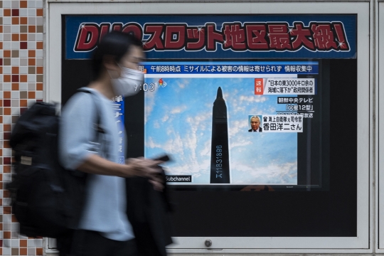 Tembakan Rudal Korea Utara ke Arah Jepang Picu Peringatan Evakuasi