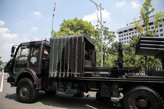 Melihat Alutsista TNI Dipajang di Kawasan Istana Merdeka