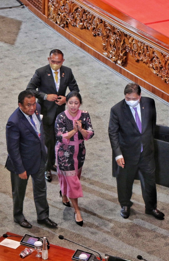Sambutan Ketua DPR Puan Maharani di Pertemuan Parliamentary Forum P20 Speaker Summit