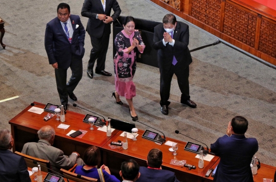 Sambutan Ketua DPR Puan Maharani di Pertemuan Parliamentary Forum P20 Speaker Summit