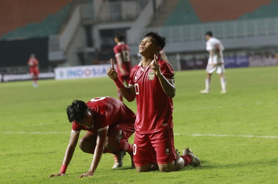 Tangisan Arkhan Kaka Usai Jadi Penyelamat Kemenangan Timnas Indonesia U-17 atas UAE