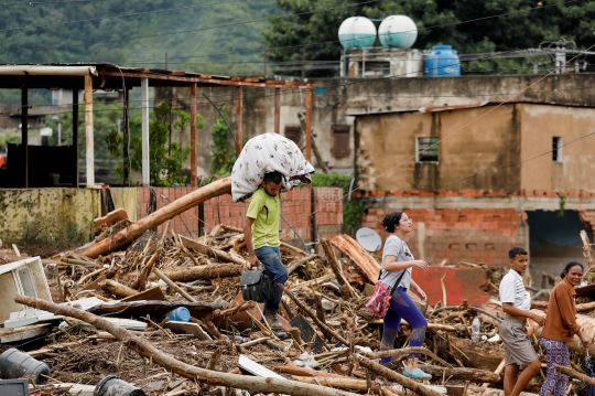 Parahnya Banjir Bandang di Venezuela, 25 Orang Tewas