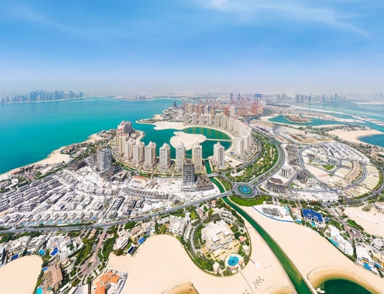 Potret Mewahnya The Pearl, Pulau Reklamasi Qatar Dekat Lokasi Piala Dunia 2022