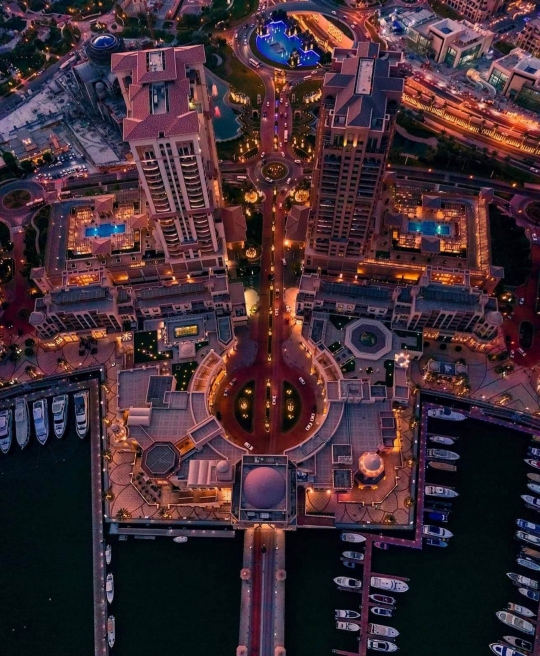Potret Mewahnya The Pearl, Pulau Reklamasi Qatar Dekat Lokasi Piala Dunia 2022