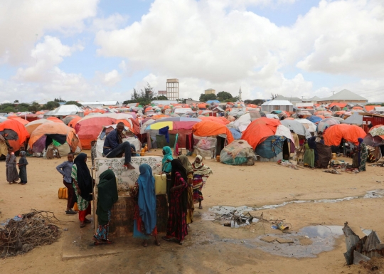 Potret Anak-Anak Somalia Menderita Gizi Buruk Akut