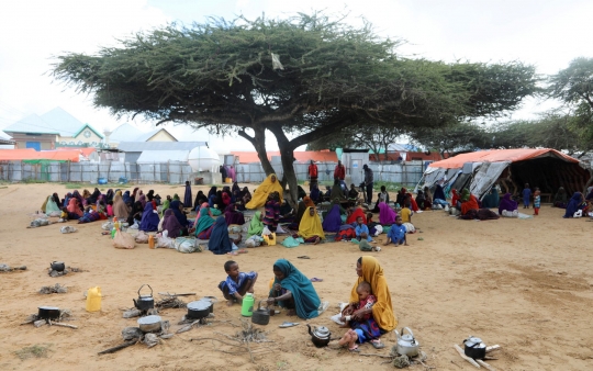 Potret Anak-Anak Somalia Menderita Gizi Buruk Akut