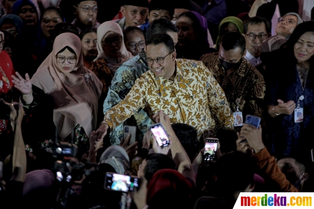 Foto : Suasana Acara Perpisahan Anies Baswedan Dari Balai Kota Jakarta ...