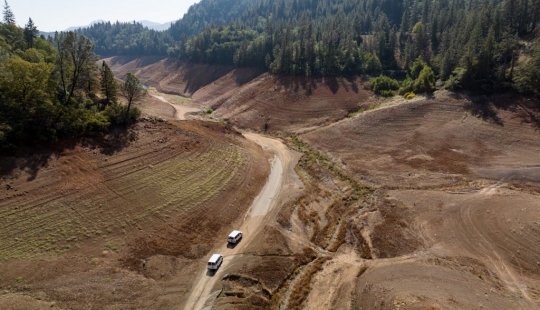 Surut 32 Persen, Danau Terbesar di California Bisa Dilalui Kendaraan