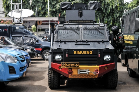 Penjagaan Ketat Brimob Kawal Sidang Ferdy Sambo