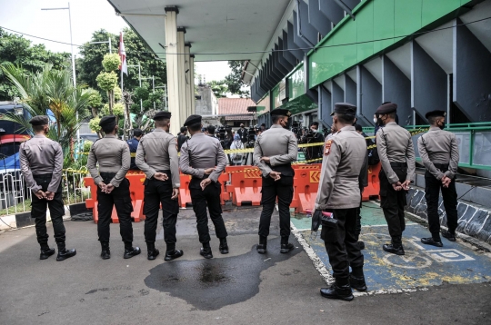 Penjagaan Ketat Brimob Kawal Sidang Ferdy Sambo