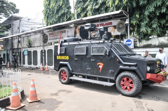 Penjagaan Ketat Brimob Kawal Sidang Ferdy Sambo