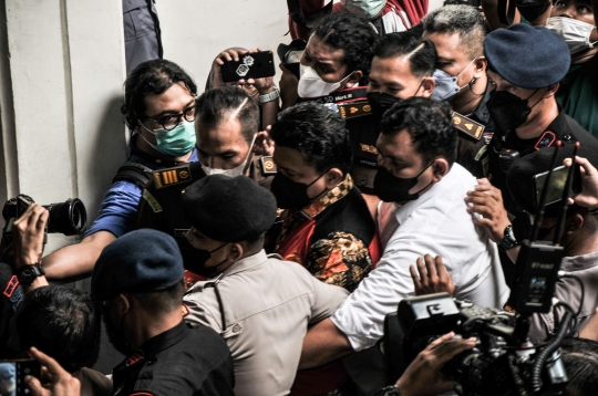 Ekspresi Ferdy Sambo Usai Jalani Sidang Pembunuhan Brigadir J