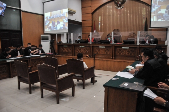 Ekspresi Kuat Maruf Jalani Sidang Perdana Kasus Pembunuhan Brigadir J