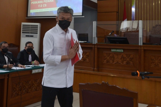 Brigjen Hendra Kurniawan Jalani Sidang Obstruction of Justice