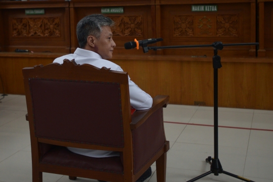 Brigjen Hendra Kurniawan Jalani Sidang Obstruction of Justice