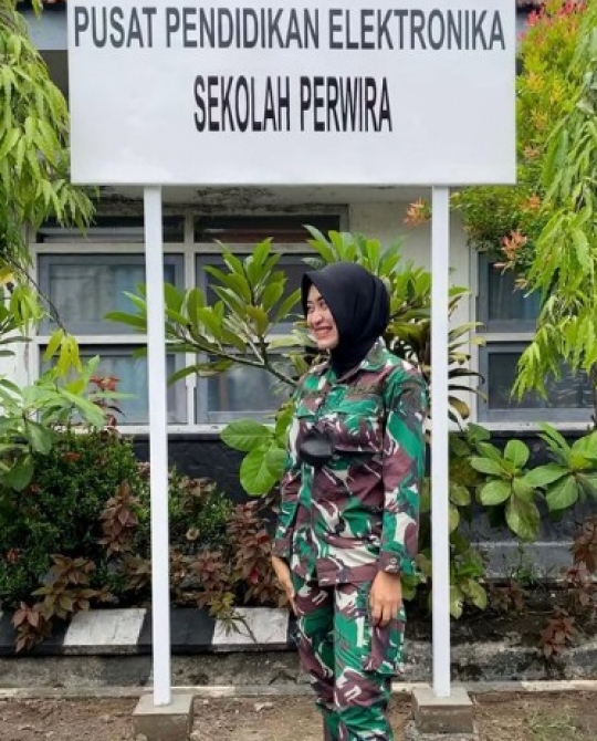 Kabar Terbaru Bintara Cantik TNI AL Berwajah Glowing Mirip Artis, Kini jadi Perwira