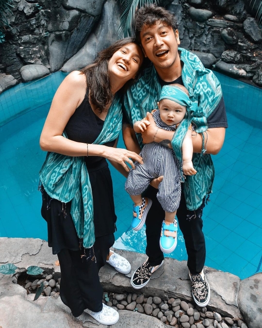 Cute! Menginjak Usia 8 Bulan, Ini Foto Terbaru Baby Djiwa Anak Nadine Chandrawinata