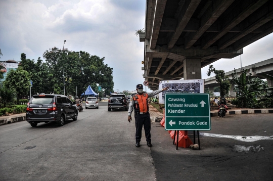 Rekayasa Lalu Lintas Off Ramp Jatiwaringin Tol Becakayu