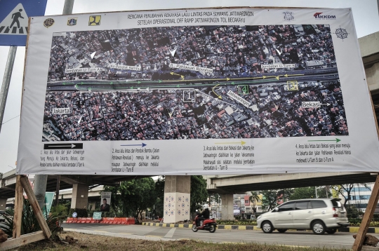 Rekayasa Lalu Lintas Off Ramp Jatiwaringin Tol Becakayu