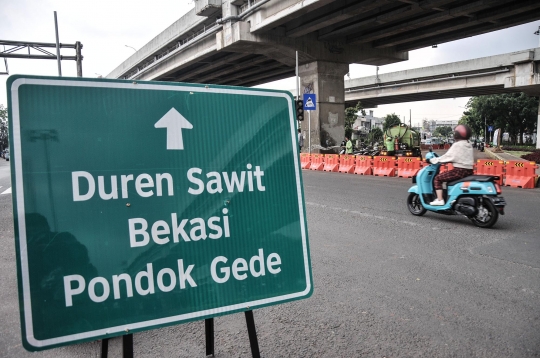 Rekayasa Lalu Lintas Off Ramp Jatiwaringin Tol Becakayu