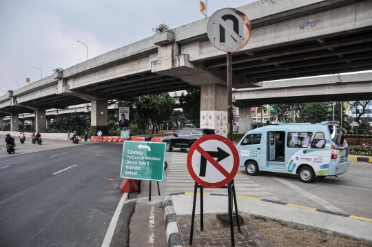 Rekayasa Lalu Lintas Off Ramp Jatiwaringin Tol Becakayu