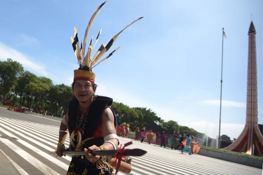 Pawai Budaya Nusantara TMII Meriahkan Hari Sumpah Pemuda 2022