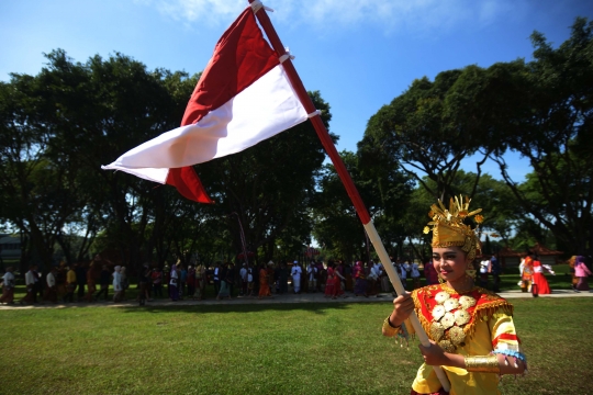 Pawai Budaya Nusantara TMII Meriahkan Hari Sumpah Pemuda 2022
