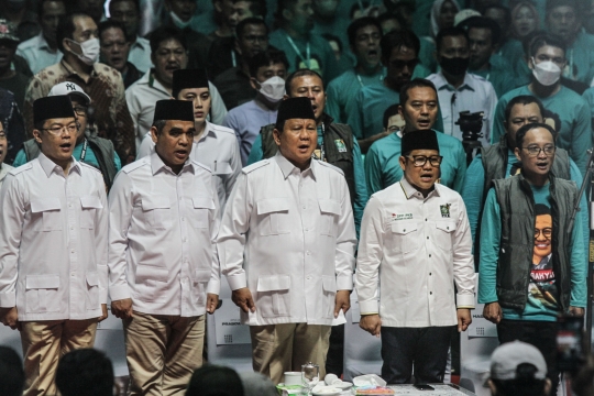 Kekompakan Prabowo dan Cak Imin di PKB Road To Election 2024