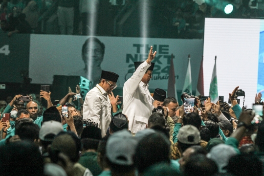 Kekompakan Prabowo dan Cak Imin di PKB Road To Election 2024