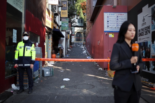 Ini Gang Maut Lokasi Ratusan Orang Tewas Berdesakan dalam Tragedi Halloween Itaewon