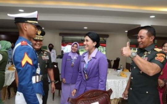 Ini Akbar Abdurachman, Taruna TNI Anak Kasad Baru Diwisuda, Panglima TNI Beri Jempol